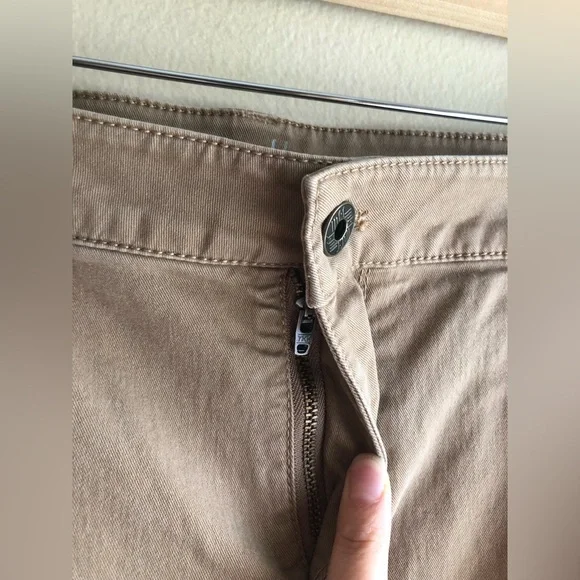 J.Jill Straight Slim Boyfriend Brown Pants Size 14 - Picture 5 of 9